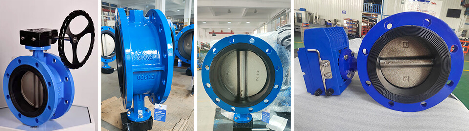 Soft seal flange butterfly valve