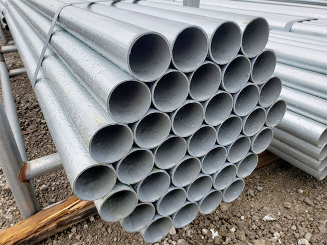 Galvanized pipe