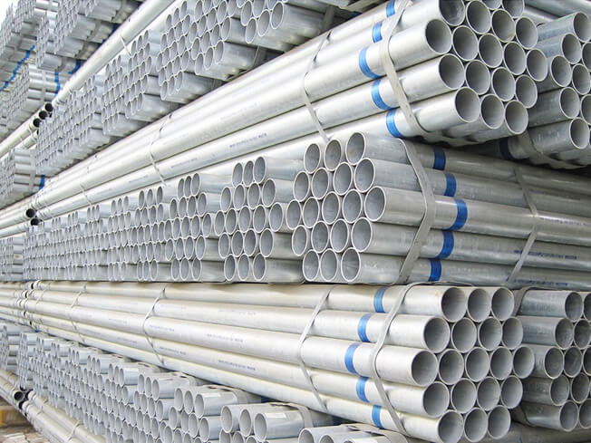 Galvanized pipe